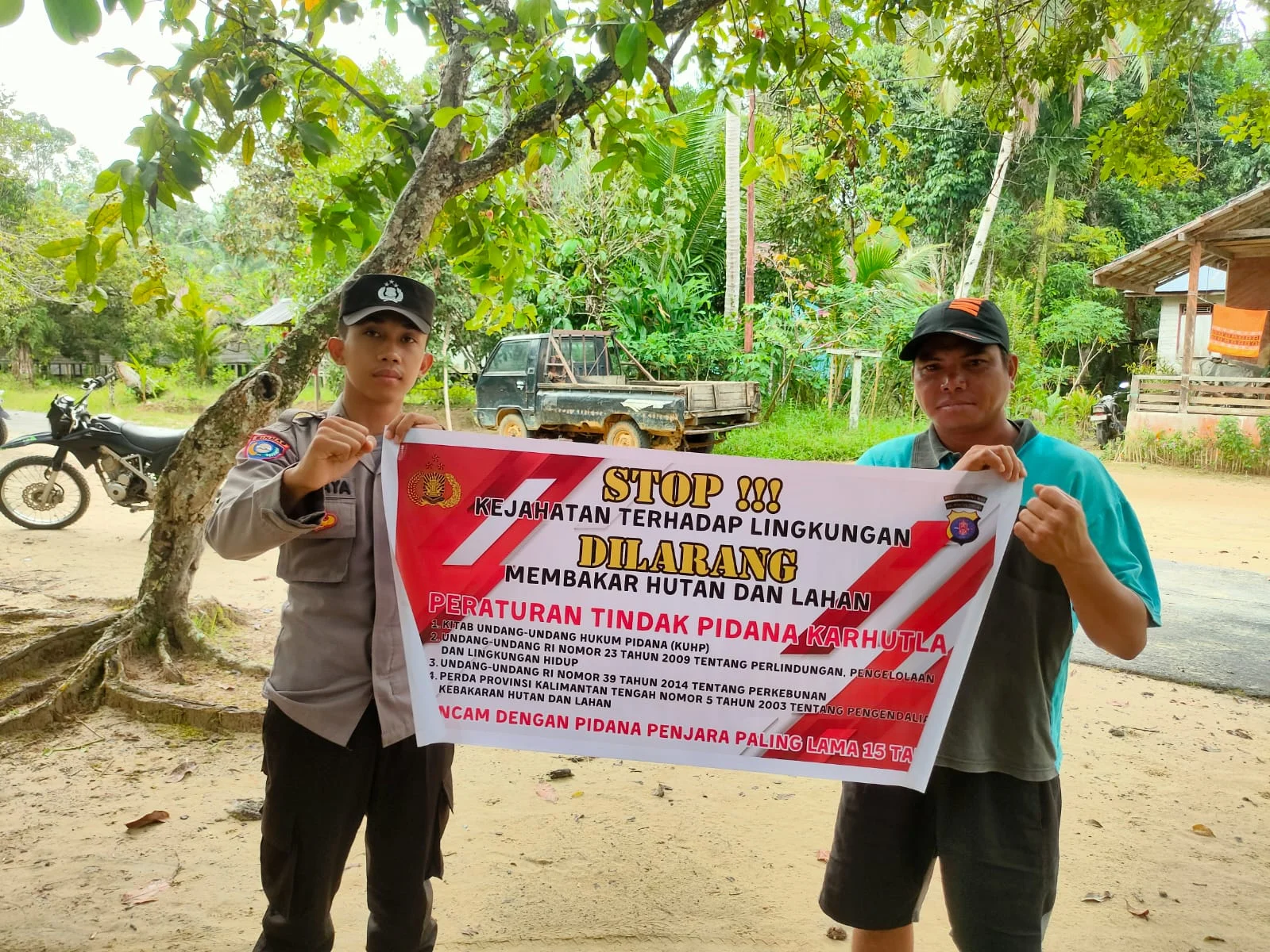 Pencegahan Kebakaran Hutan: Polsek Rungan Rutin Patroli Rawan Kebakaran