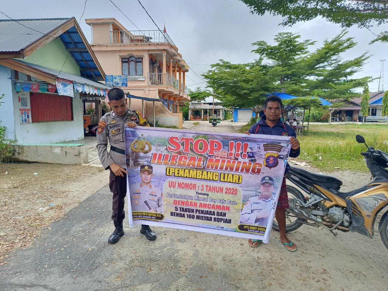 Sosialisasi Bahaya Tambang Ilegal oleh Polsek Sepang: Lindungi Sumber Daya Alam