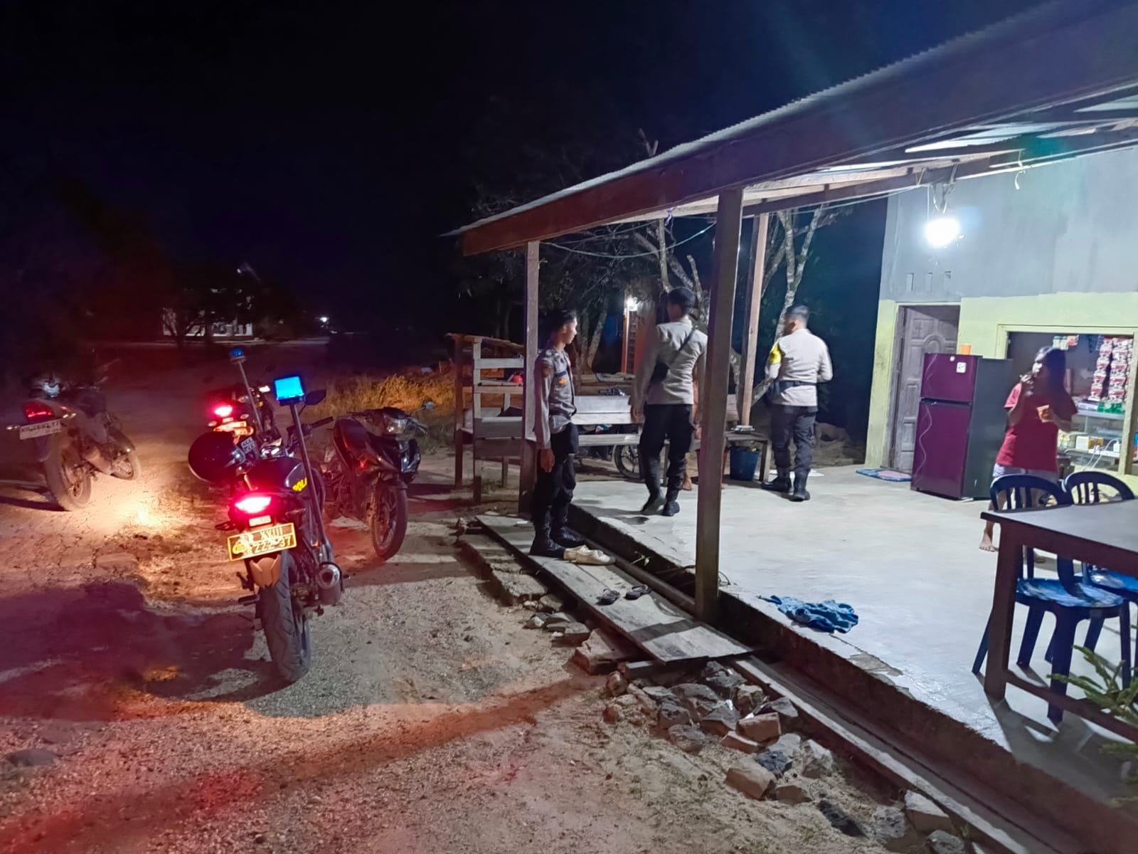 Untuk Ciptakan Kamtibmas Kondusif, Polsek Sepang Tingkatkan Patroli Malam Hari