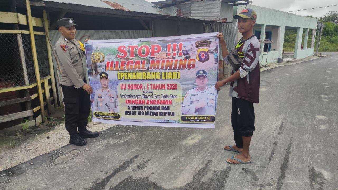 Sosialisasi Bahaya Tambang Ilegal oleh Polsek Sepang: Lindungi Sumber Daya Alam
