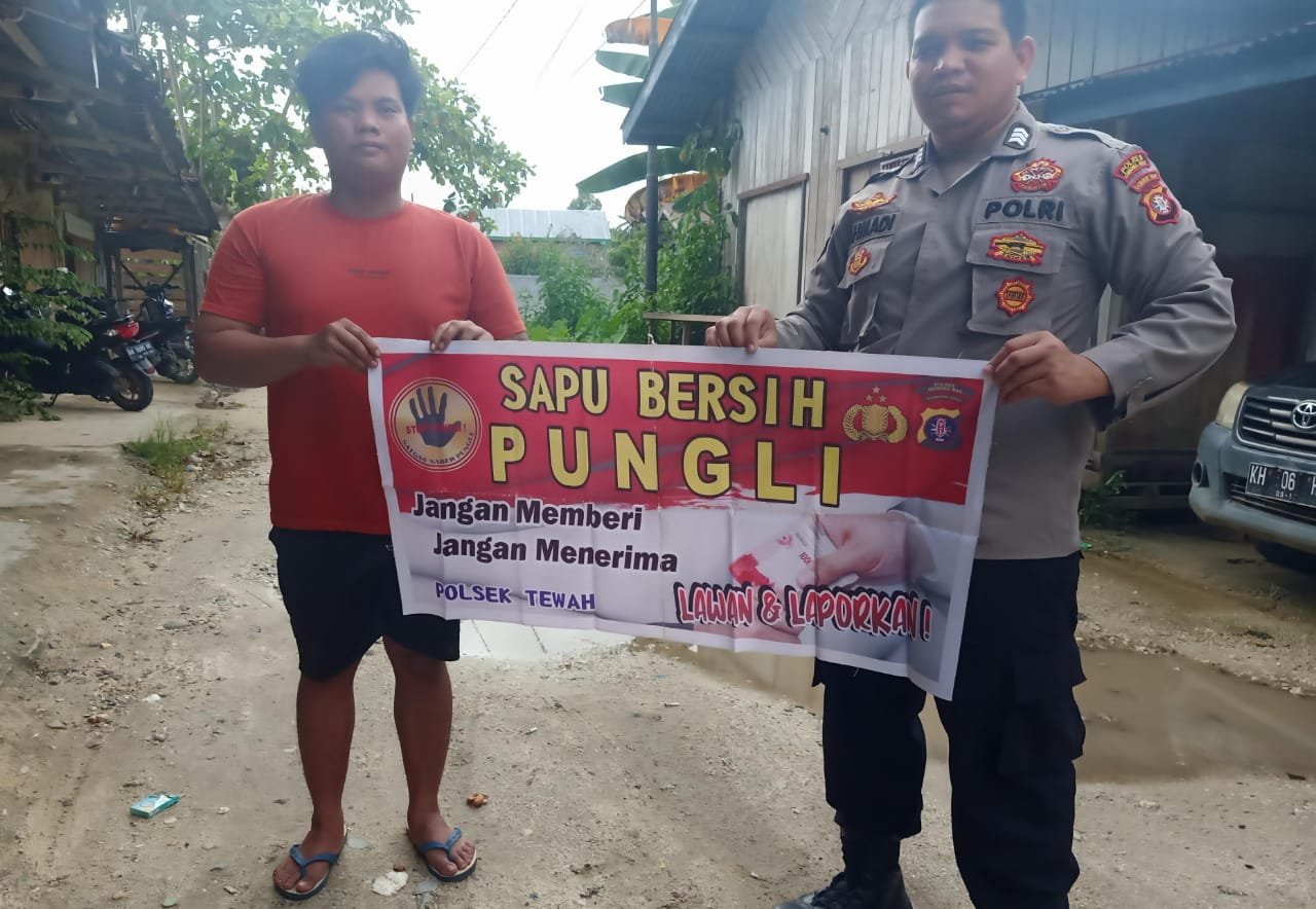 Polsek Tewah Bergerak Aktif Melawan Pungutan Liar yang Merugikan