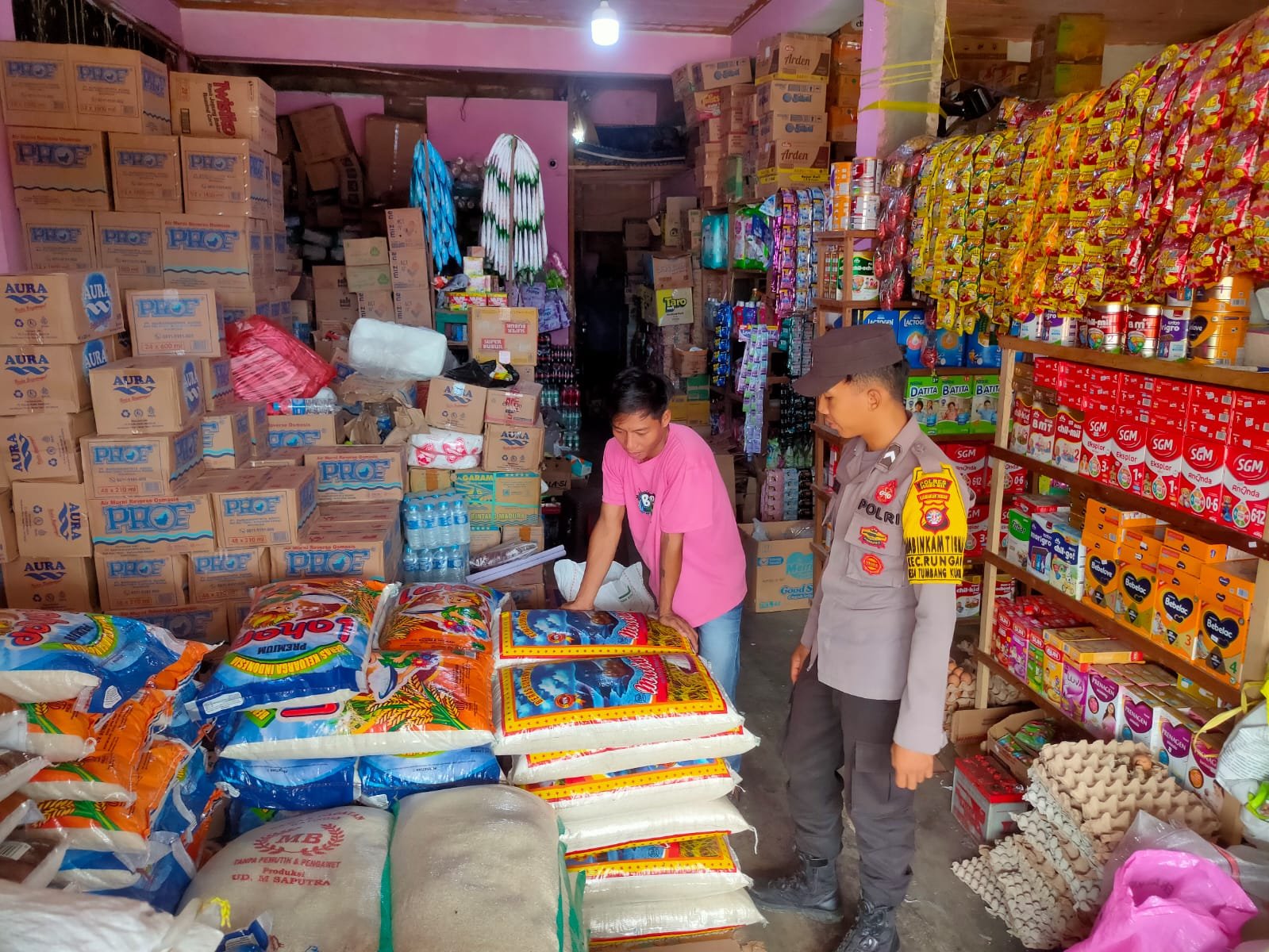Polsek Rungan Tingkatkan Patroli demi Keamanan Warga