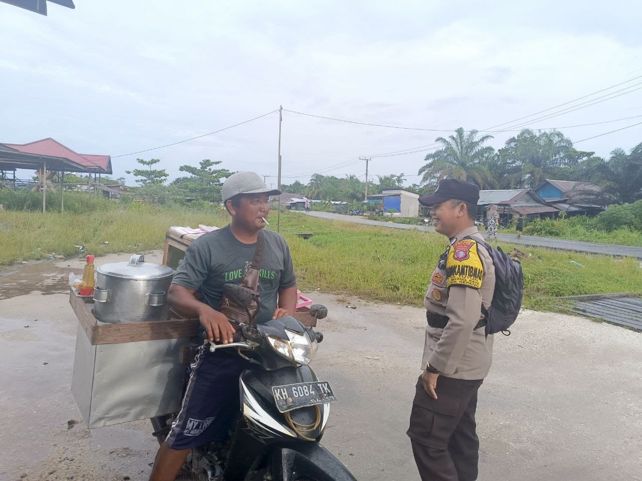 Polsek Sepang Cegah Kejahatan dengan Patroli Rutin