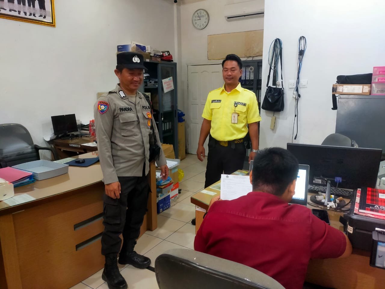 Polsek Kahayan Hulu Utara, Jaga Keamanan dengan Patroli Malam Hari