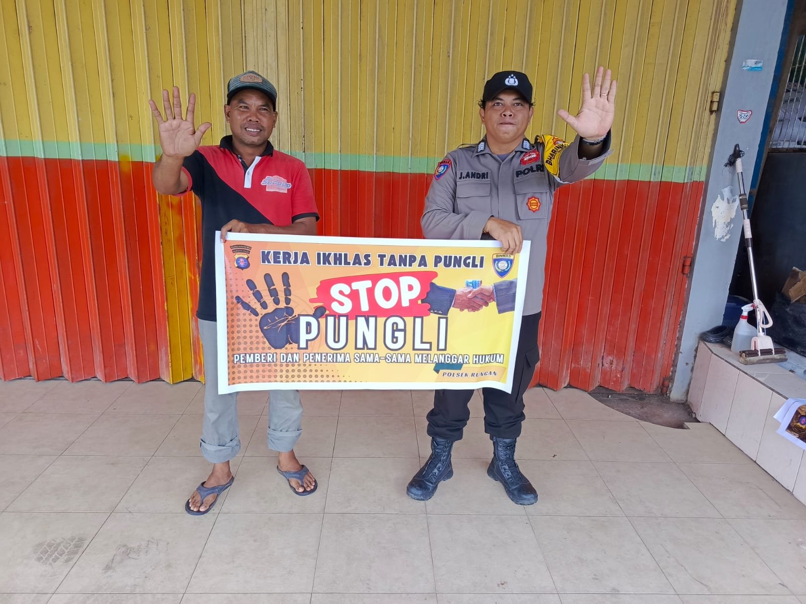 Polsek Kurun Beri Sosialisasi Tegas terhadap Bahaya Pungutan Liar