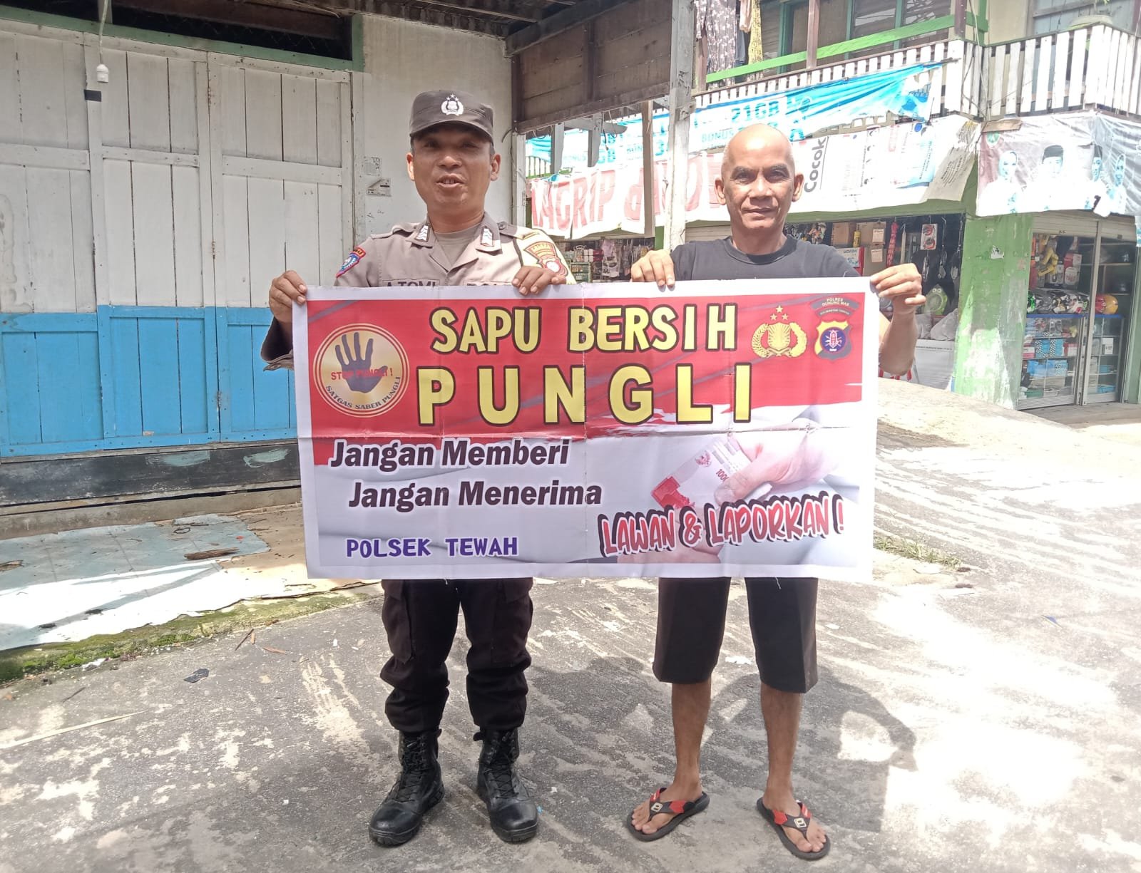 Polsek Tewah Bergerak Aktif Melawan Pungutan Liar yang Merugikan