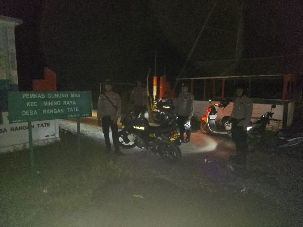 Untuk Ciptakan Kamtibmas Kondusif, Polsek Sepang Tingkatkan Patroli Malam Hari