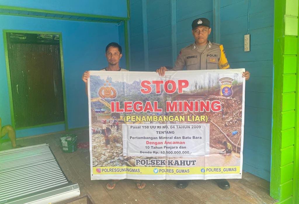 Sosialisasi Bahaya Tambang Ilegal oleh Polsek Sepang: Lindungi Sumber Daya Alam