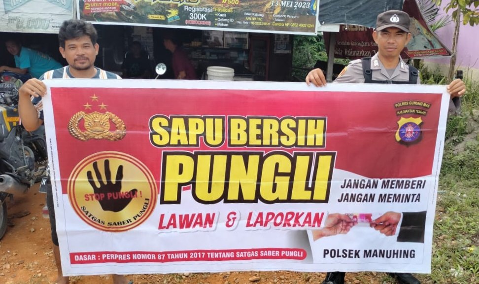 Polsek Rungan Sosialisasi Bahaya Pungutan Liar, Lindungi Hak Warga