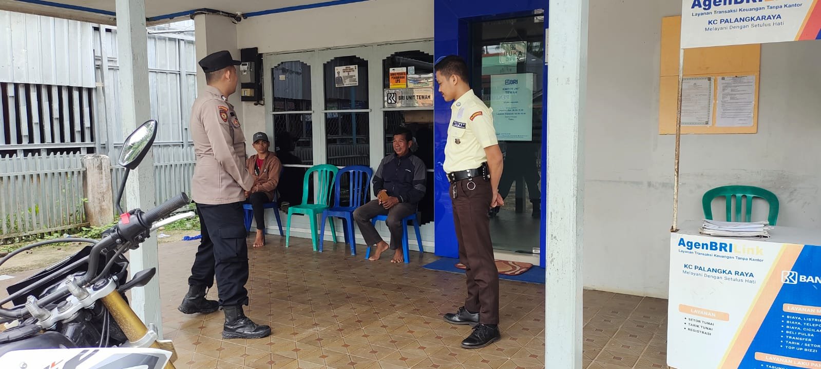 Polsek Kahut Cegah Kejahatan dengan Patroli Rutin