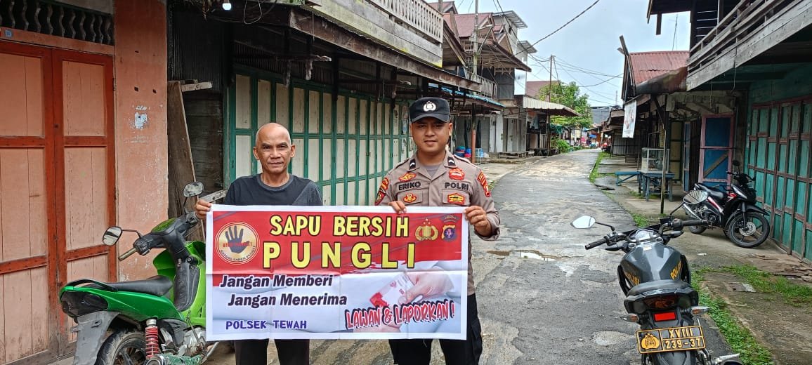 Polsek Tewah Bergerak Aktif Melawan Pungutan Liar yang Merugikan
