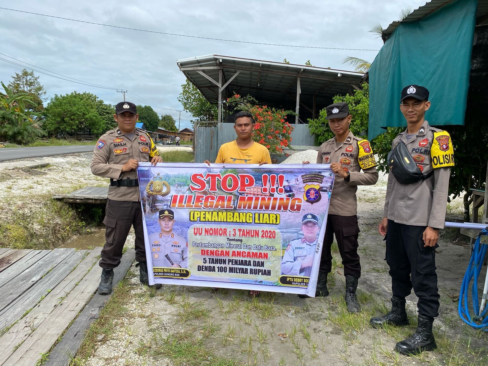 Sosialisasi Bahaya Tambang Ilegal oleh Polsek Sepang: Lindungi Sumber Daya Alam