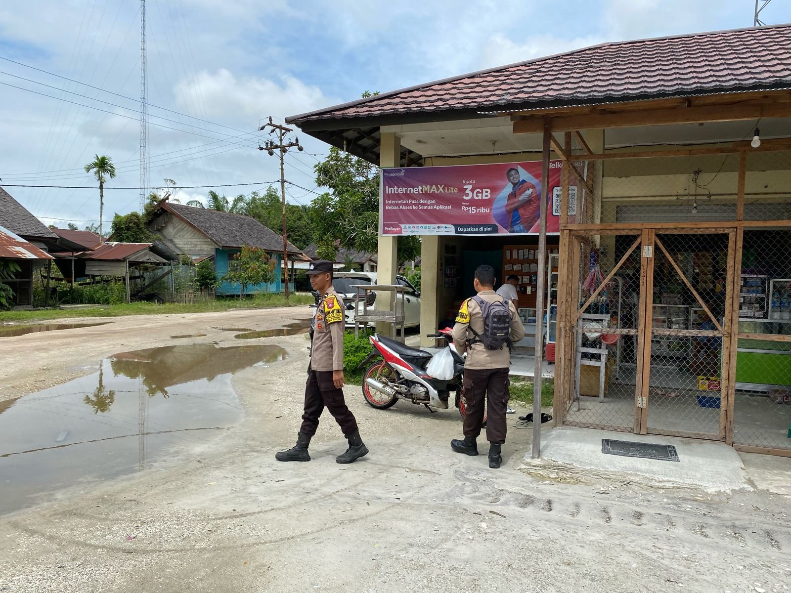 Polsek Sepang Cegah Kejahatan dengan Patroli Rutin