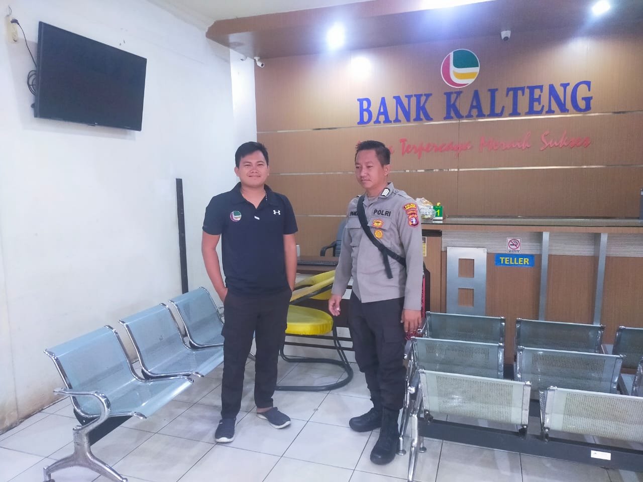 Polsek Kahut Cegah Kejahatan dengan Patroli Rutin