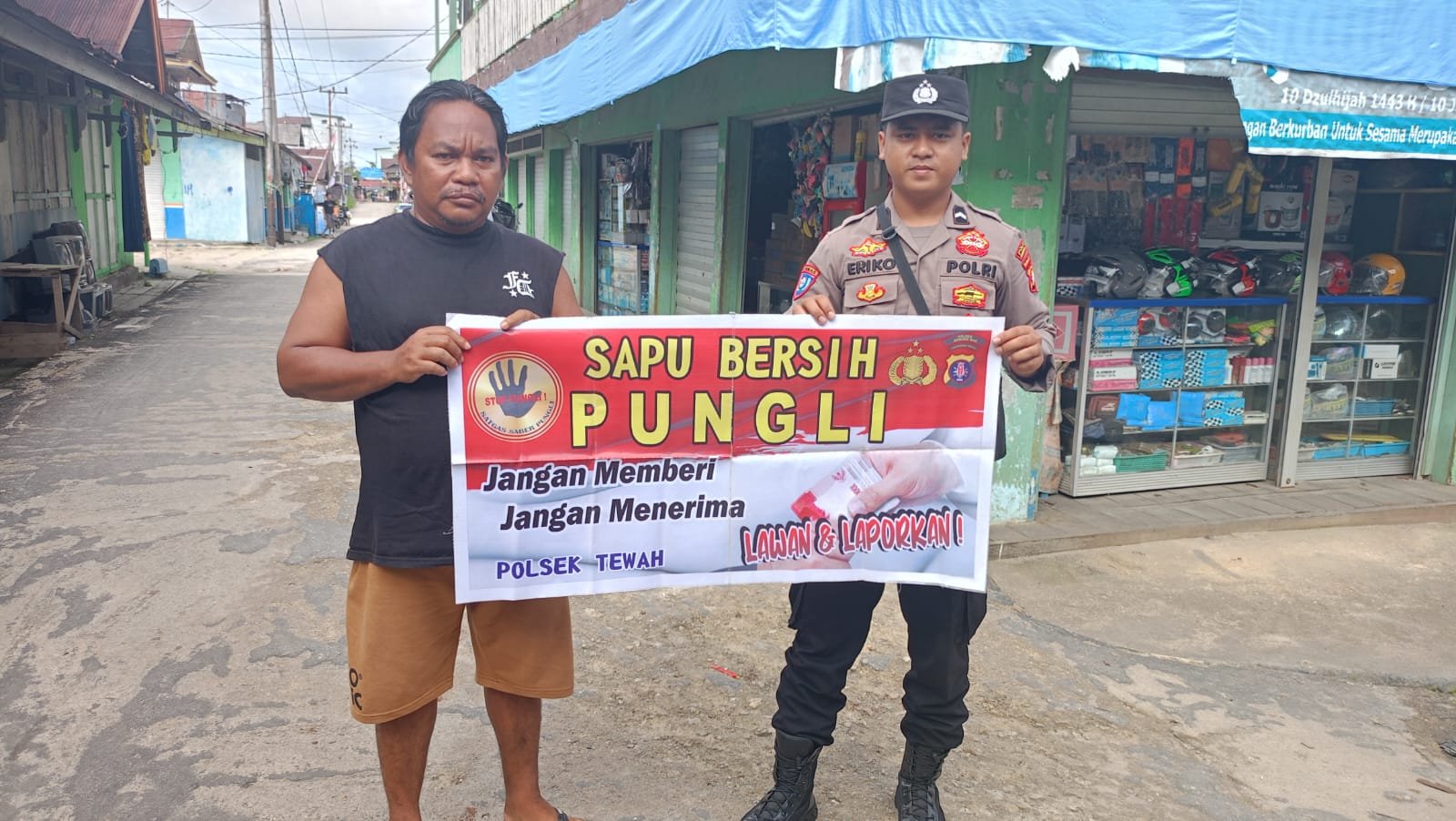 Polsek Tewah Bergerak Aktif Melawan Pungutan Liar yang Merugikan