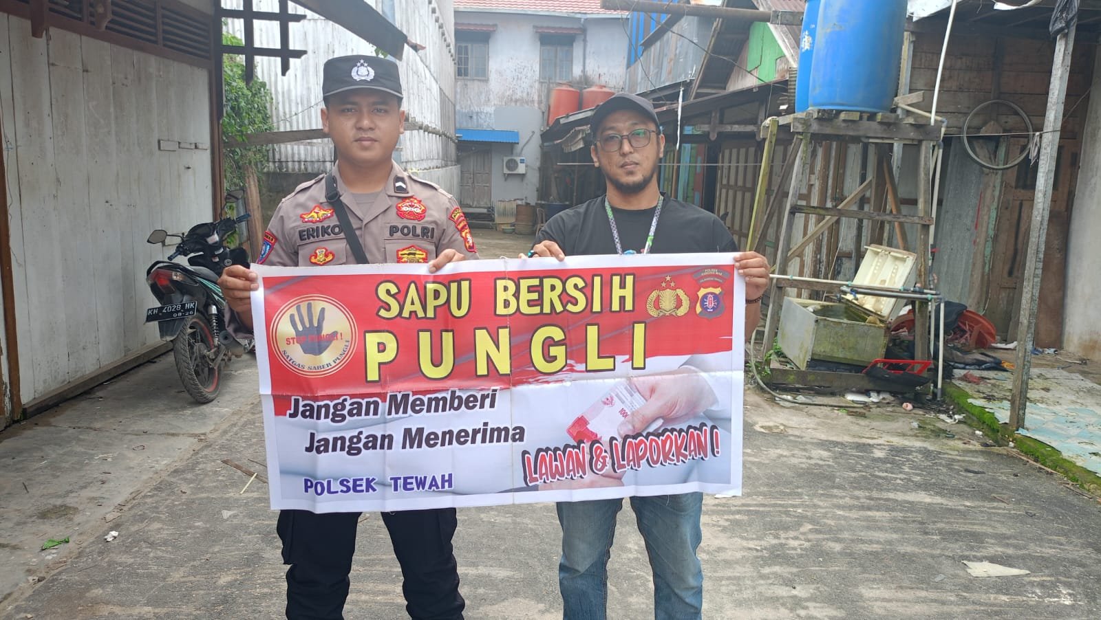 Polsek Tewah Bergerak Aktif Melawan Pungutan Liar yang Merugikan