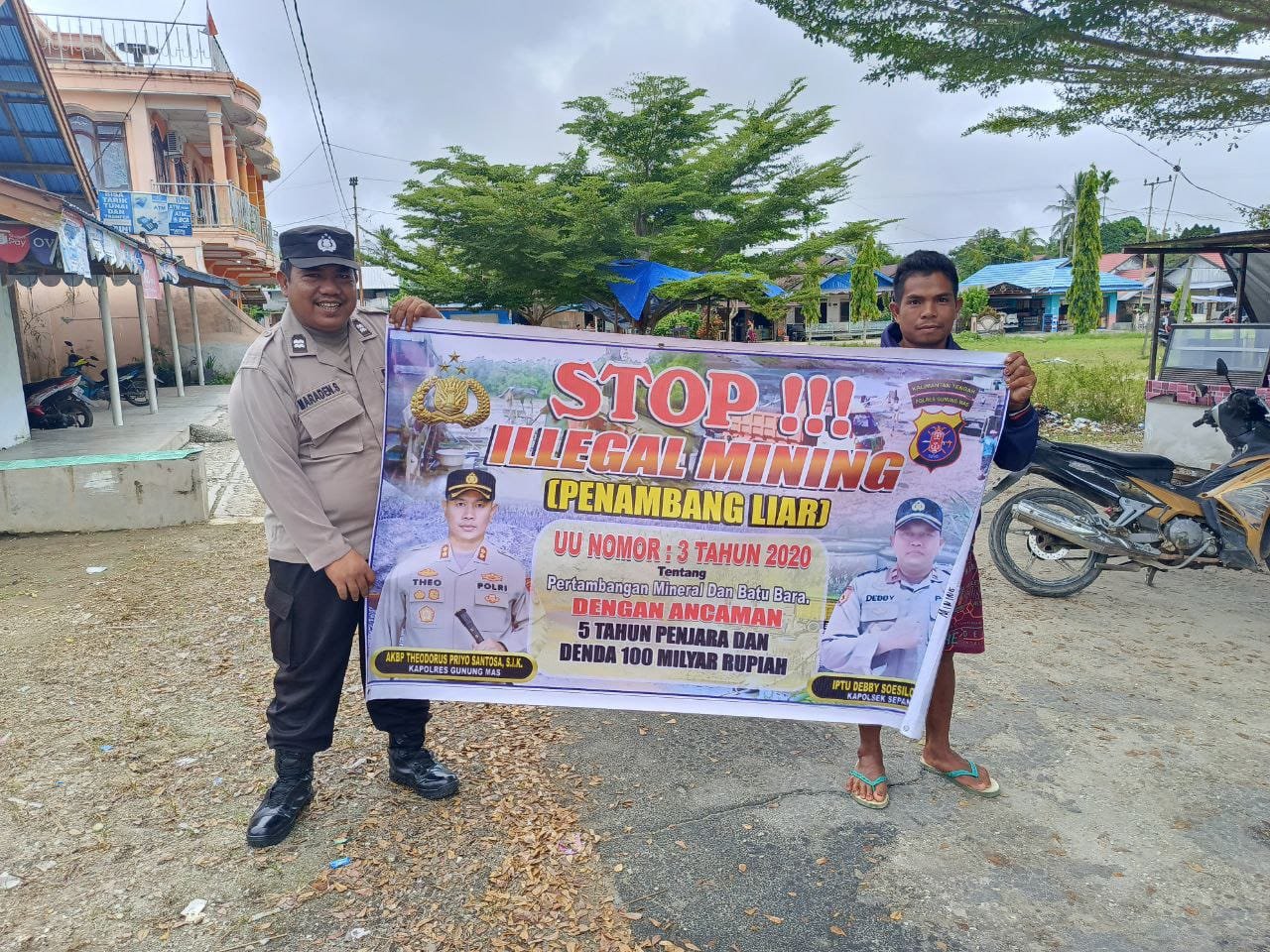 Sosialisasi Bahaya Tambang Ilegal oleh Polsek Sepang: Lindungi Sumber Daya Alam