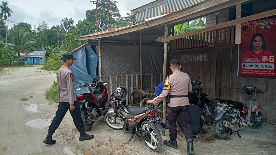 Polsek Sepang Cegah Kejahatan dengan Patroli Rutin