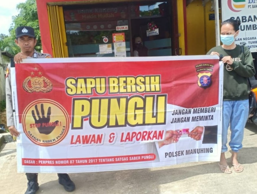 Polsek Manuhing Bergerak Aktif Melawan Pungutan Liar yang Merugikan