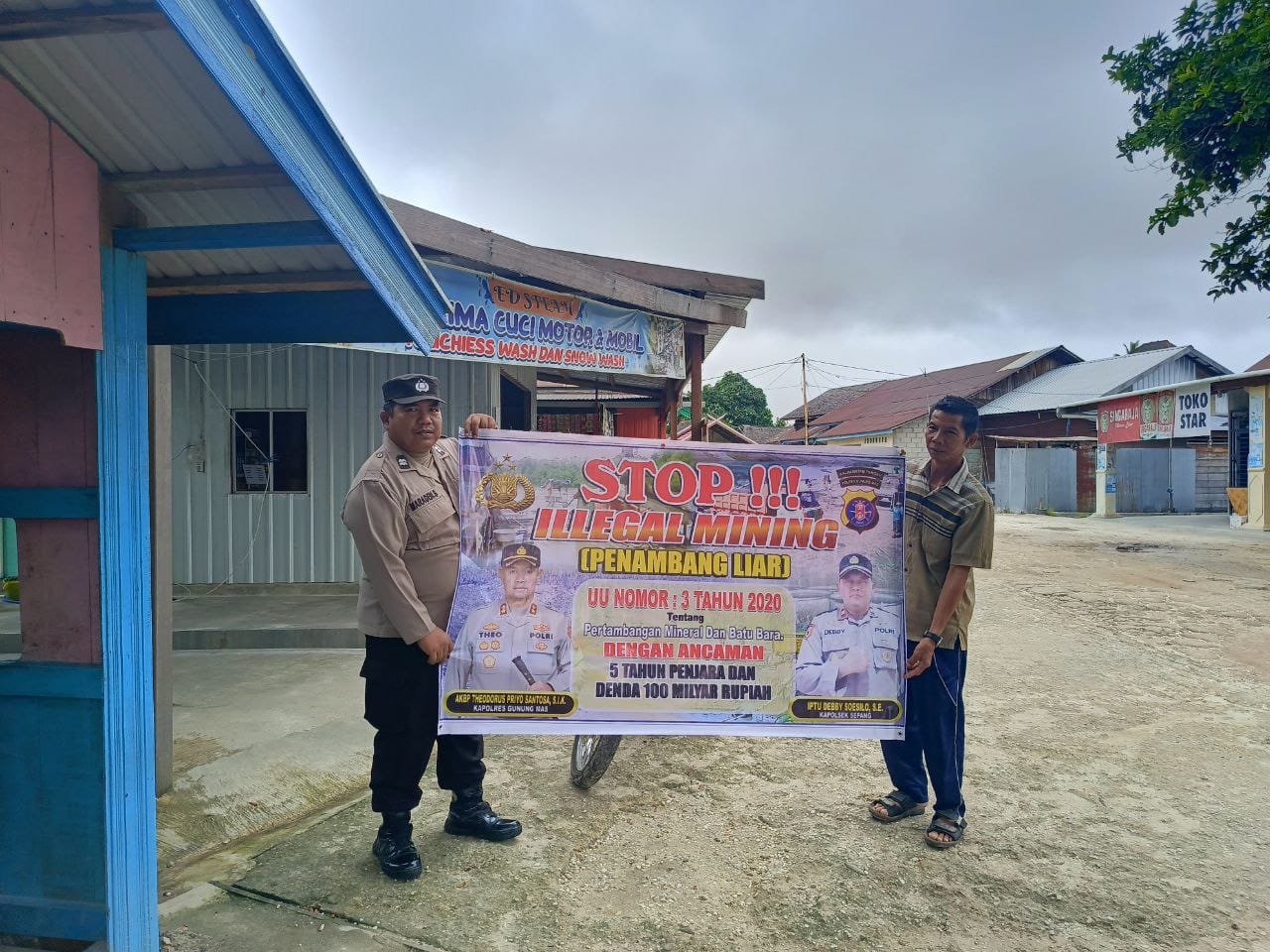 Sosialisasi Bahaya Tambang Ilegal oleh Polsek Sepang: Lindungi Sumber Daya Alam