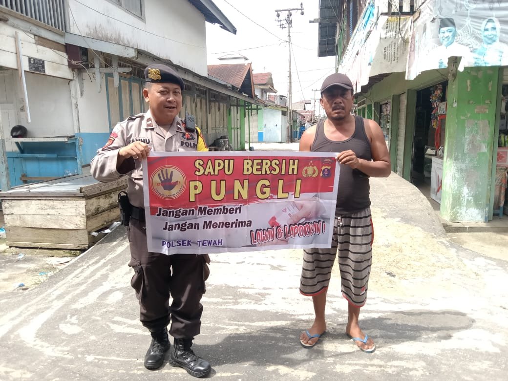 Polsek Tewah Bergerak Aktif Melawan Pungutan Liar yang Merugikan