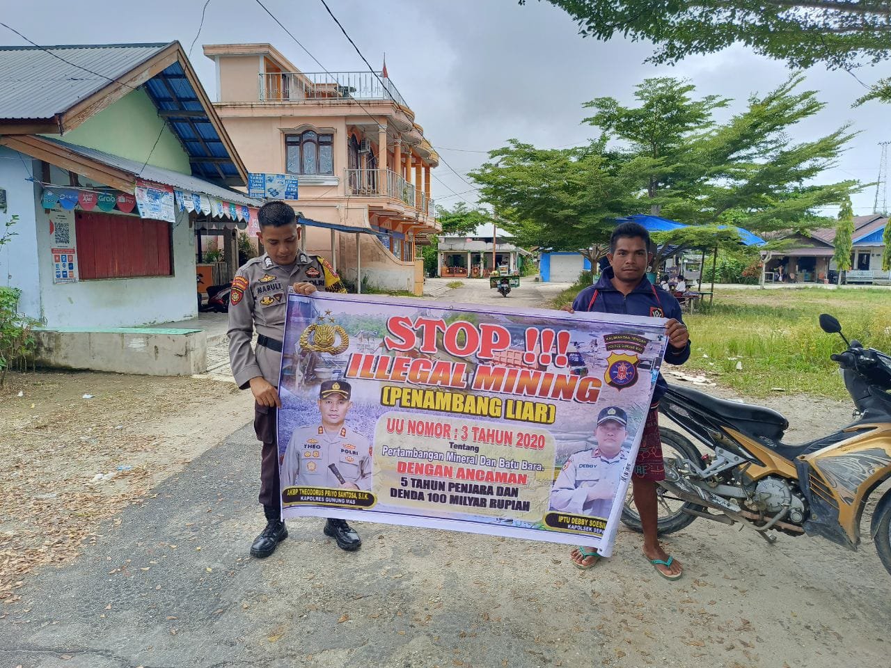 Sosialisasi Bahaya Tambang Ilegal oleh Polsek Sepang: Lindungi Sumber Daya Alam