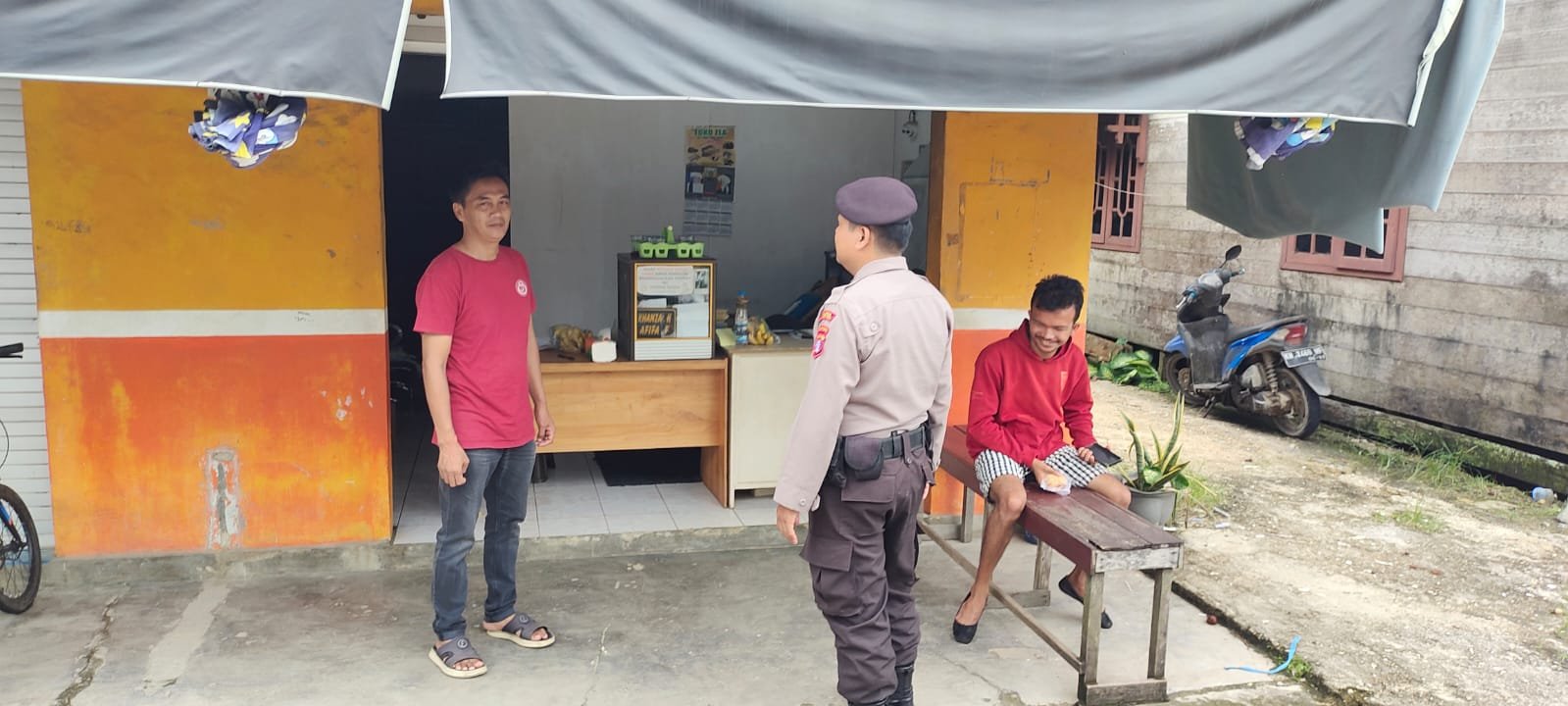 Antisipasi Kejahatan Siang Hari, Polsek Tewah Tingkatkan Patroli