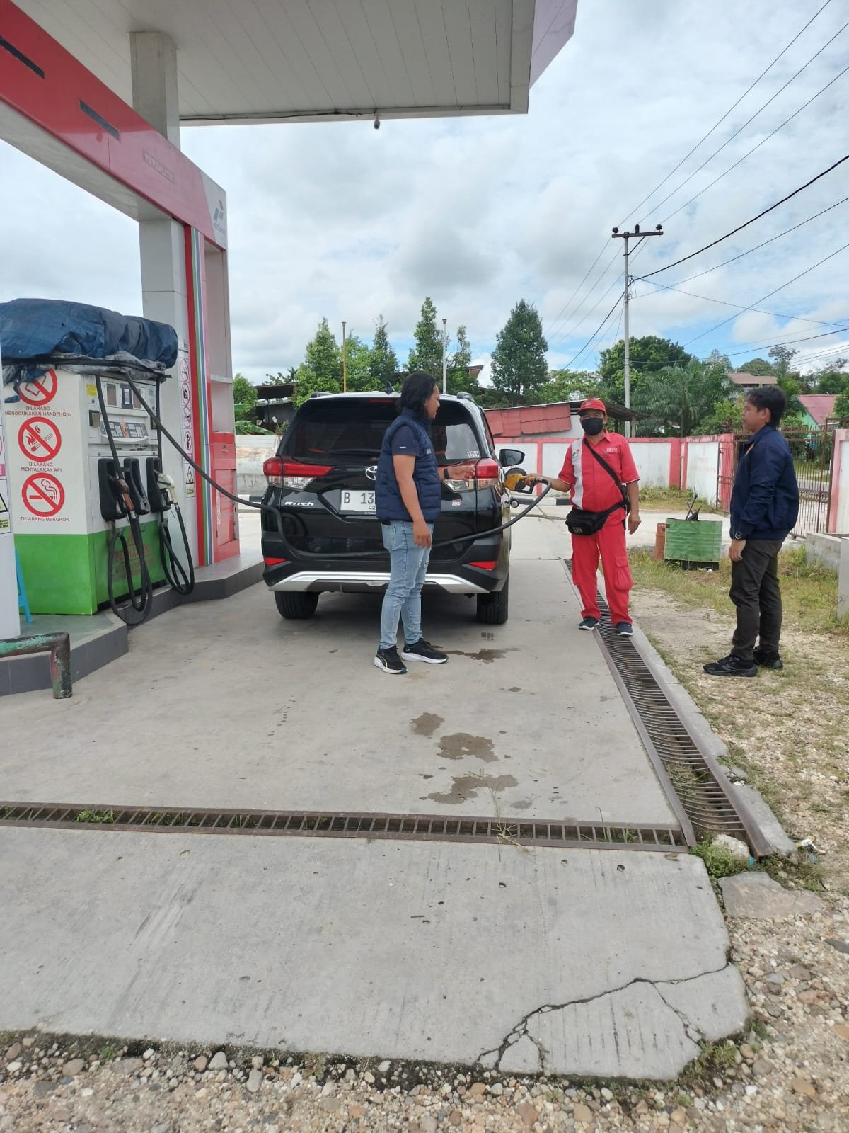 Satreskrim Polres Gunung Mas Lakukan Pengecekan SPBU: Upaya Cegah Kecurangan dan Jamin Pelayanan Masyarakat