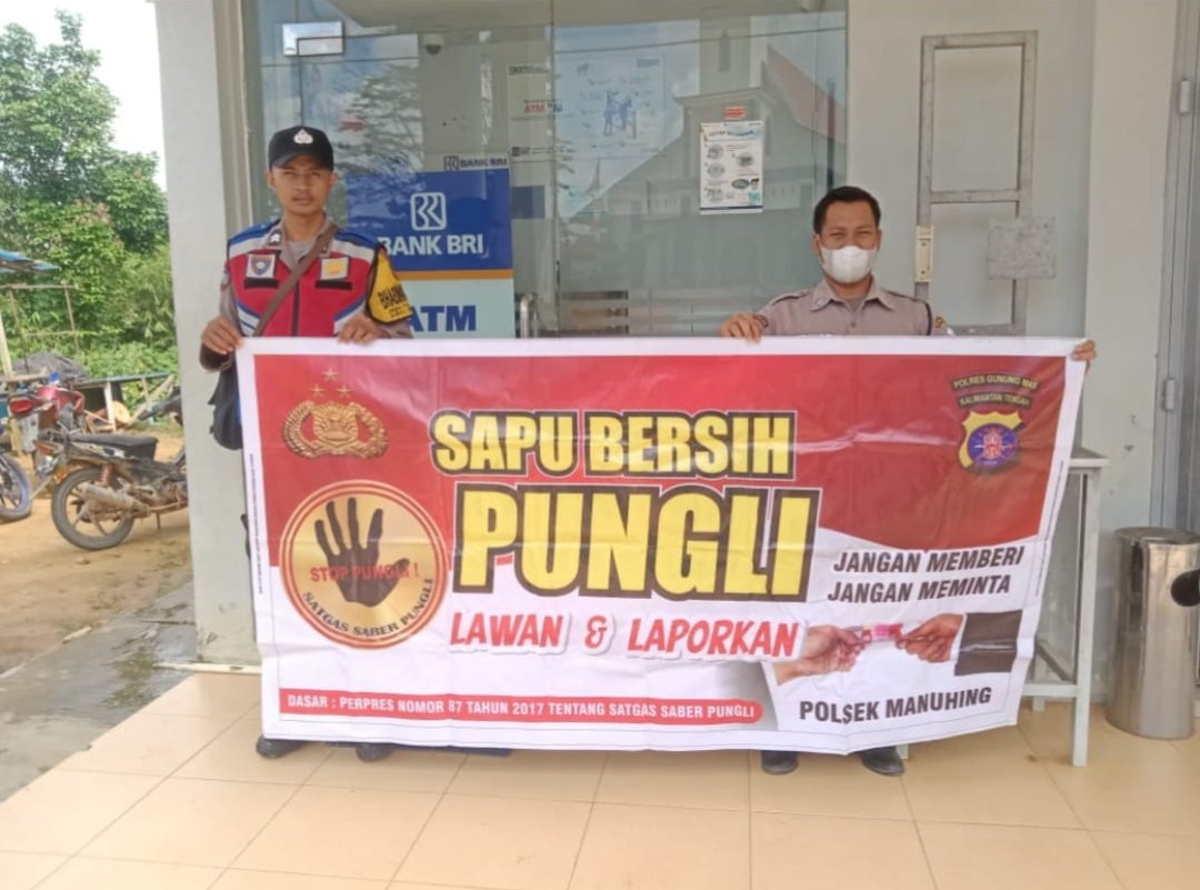 Polsek Manuhing Bergerak Aktif Melawan Pungutan Liar yang Merugikan