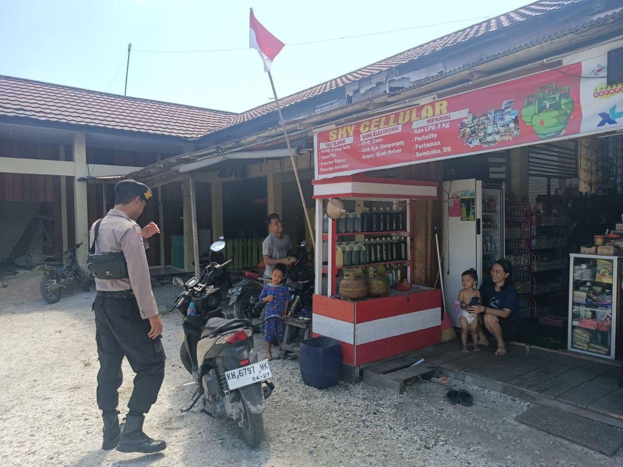 Polsek Sepang Cegah Kejahatan dengan Patroli Rutin