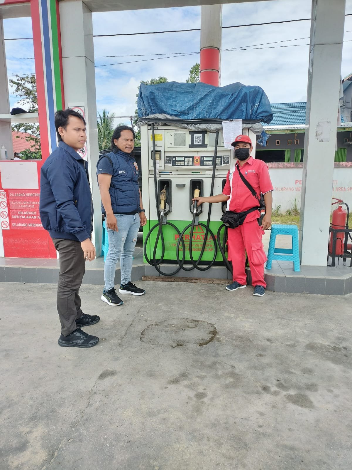 Satreskrim Polres Gunung Mas Lakukan Pengecekan SPBU: Upaya Cegah Kecurangan dan Jamin Pelayanan Masyarakat