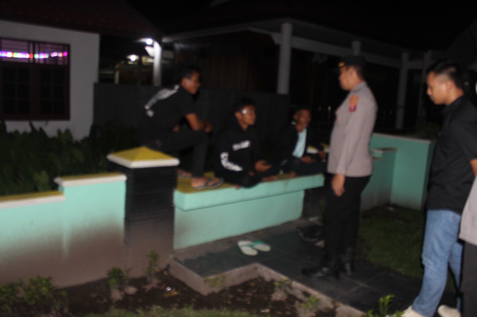 Regu Siaga Harkamtibmas Polres Gunung Mas, Sasar Pemuda di Taman Kota Kuala Kurun