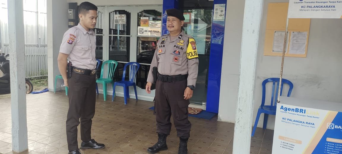 Antisipasi Kejahatan Siang Hari, Polsek Tewah Tingkatkan Patroli
