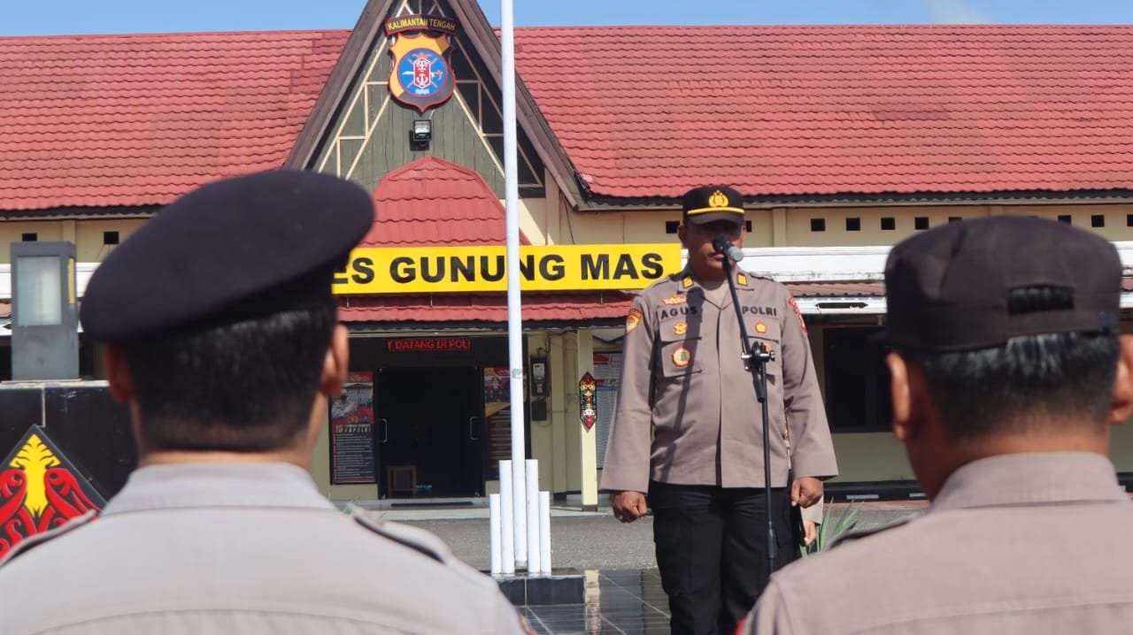 Kepala Bagian Perencanaan Polres Gumas Tekankan Kesiapsiagaan Jelang Idul Fitri