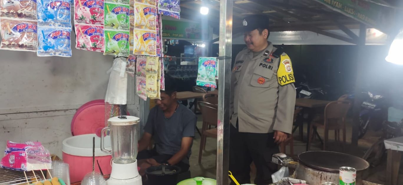 Pastikan Wilayah Hukunya Tetap Aman,  Polsek Tewah Patroli Malam Hari