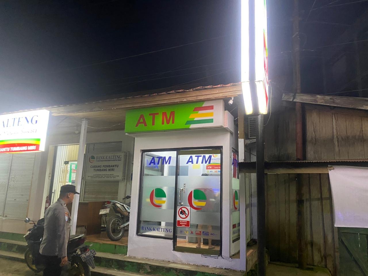 Polsek Kahayan Hulu Utara, Jaga Keamanan dengan Patroli Malam Hari