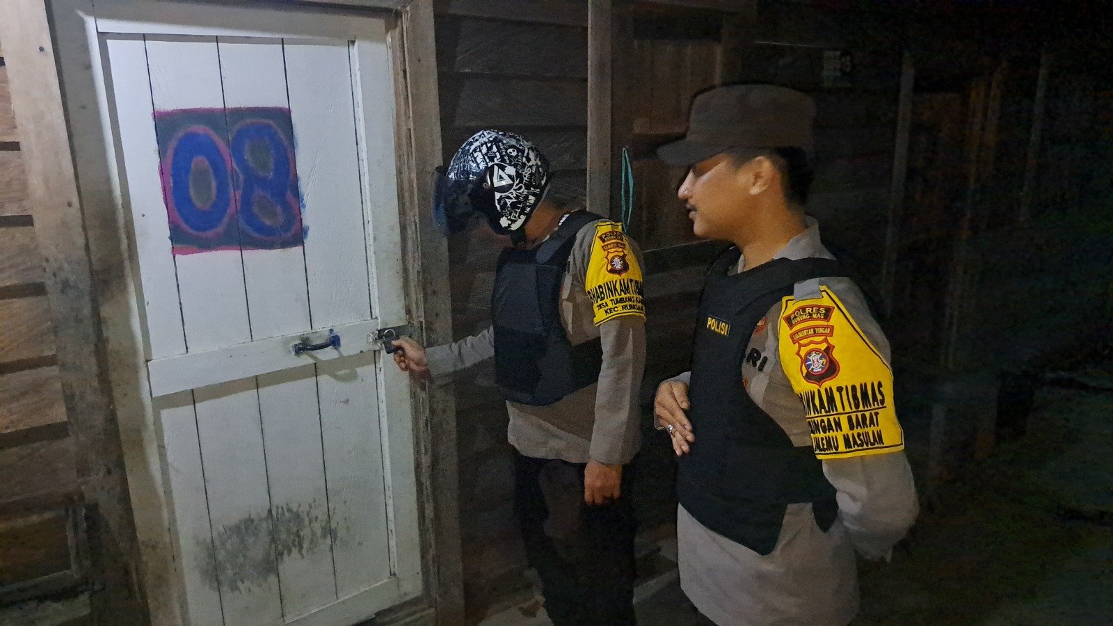 Polsek Rungan Tingkatkan Kewaspadaan Patroli Antisipasi Pencurian Rumah Kosong Saat Lebaran