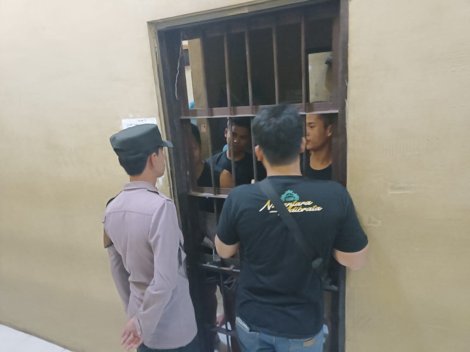 Cegah Kejadian Tak Terduga, Petugas Jaga Polres Gunung Mas Rutin Cek Ruang Tahanan