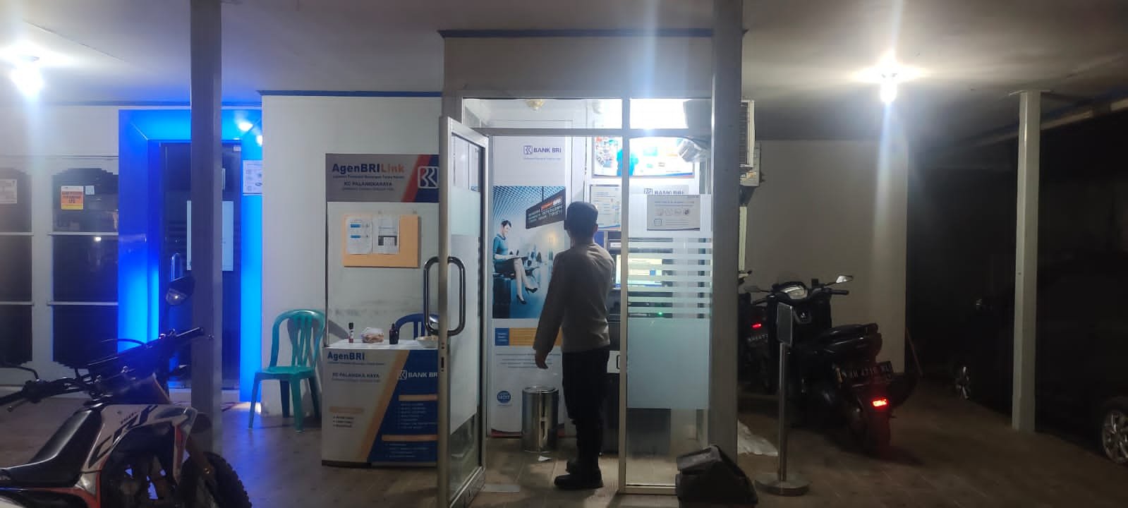 Pastikan Wilayah Hukunya Tetap Aman,  Polsek Tewah Patroli Malam Hari