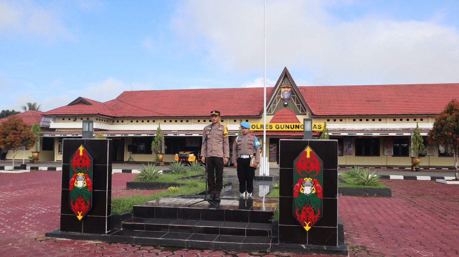 Wakapolres Gunung Mas Tekankan Tiga Poin Penting dalam Apel Pagi