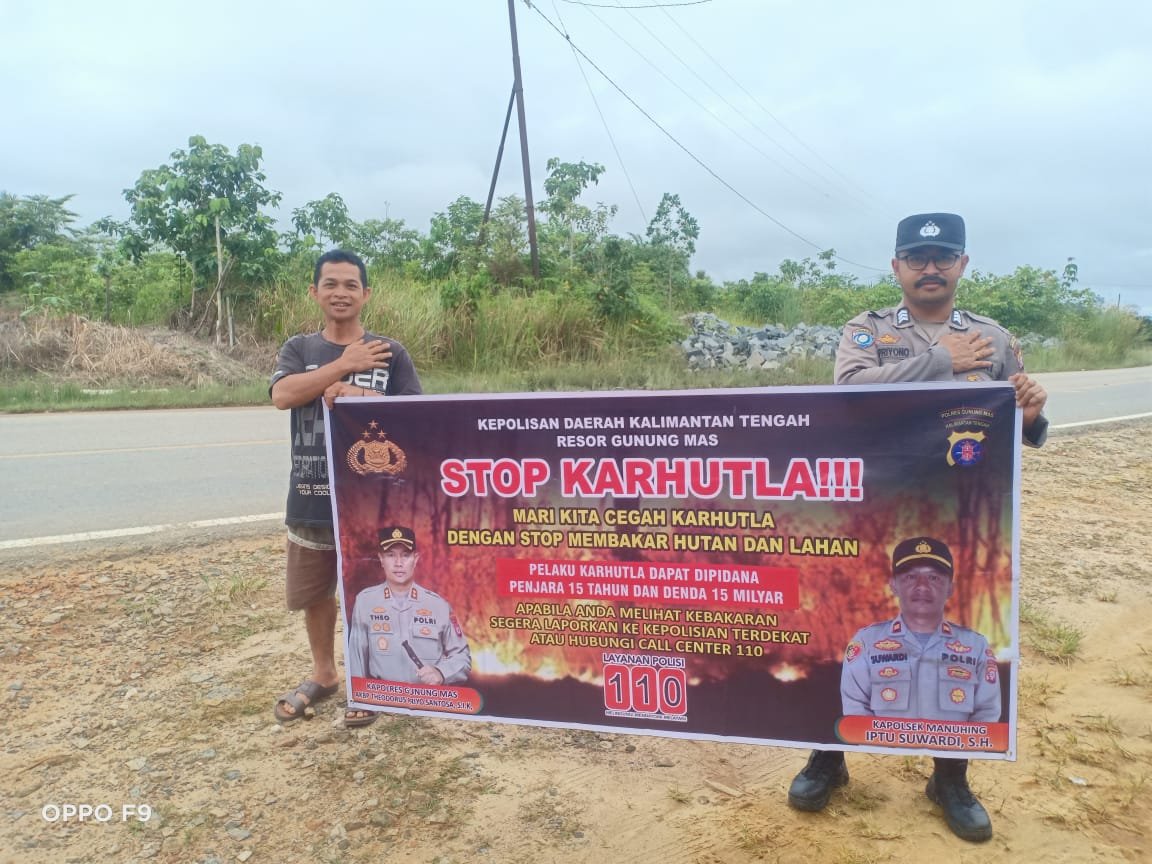 Polsek Manuhing Bergerak Aktif dalam Pencegahan Tambang Ilegal