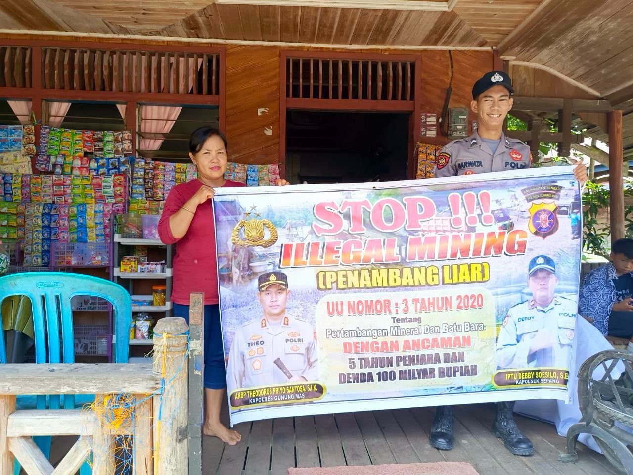 Polsek Sepang Ajak Warga Peduli hingga Pungutan Liar Punah