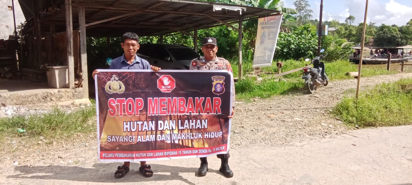 Sosialisasi Polsek Kurun: Warga Wajib Peduli Terhadap Tambang Ilegal