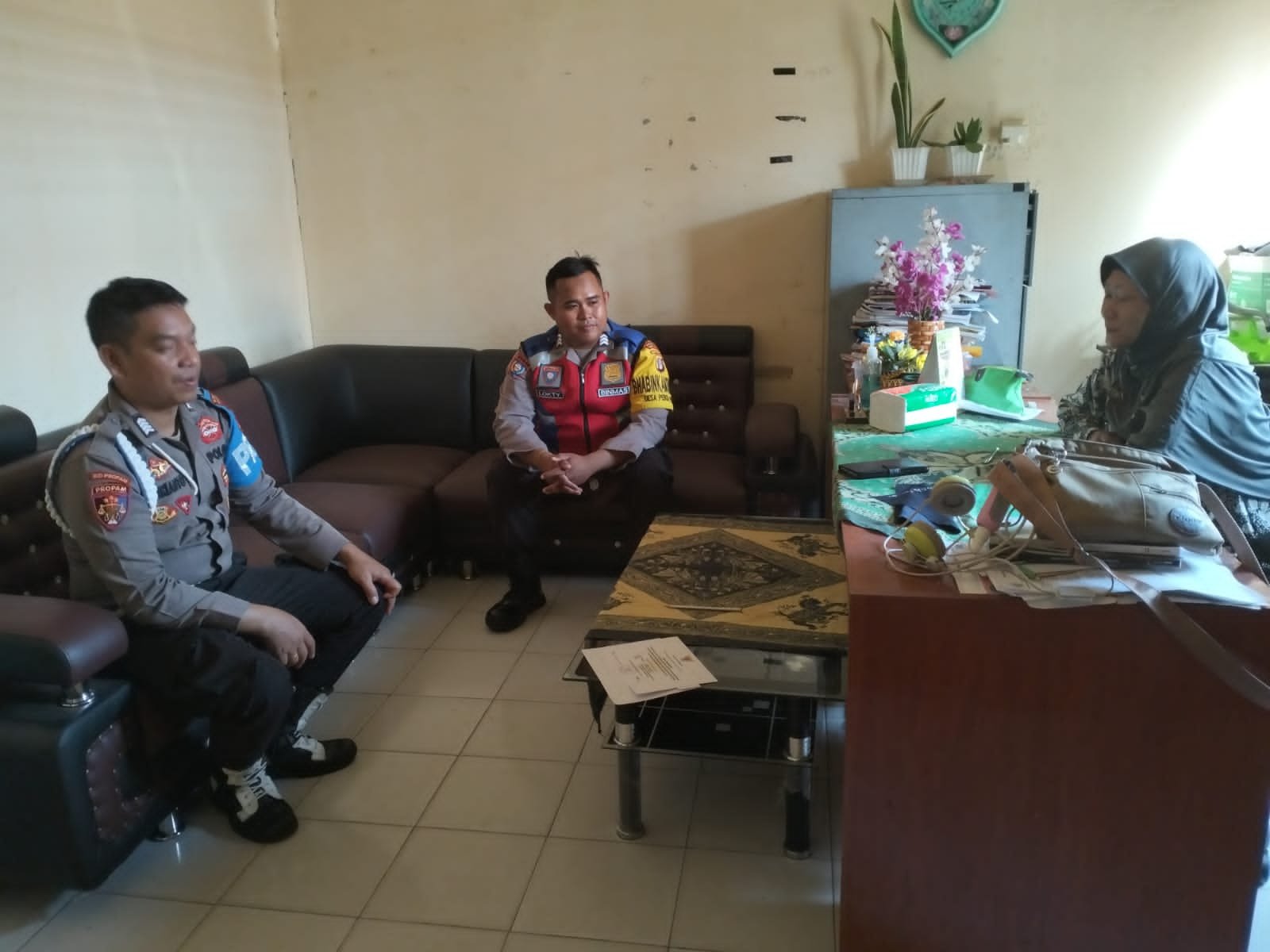 Patroli Objek Vital Polsek Kahut, Tingkatkan Keamanan Tahapan Pilkada 2024