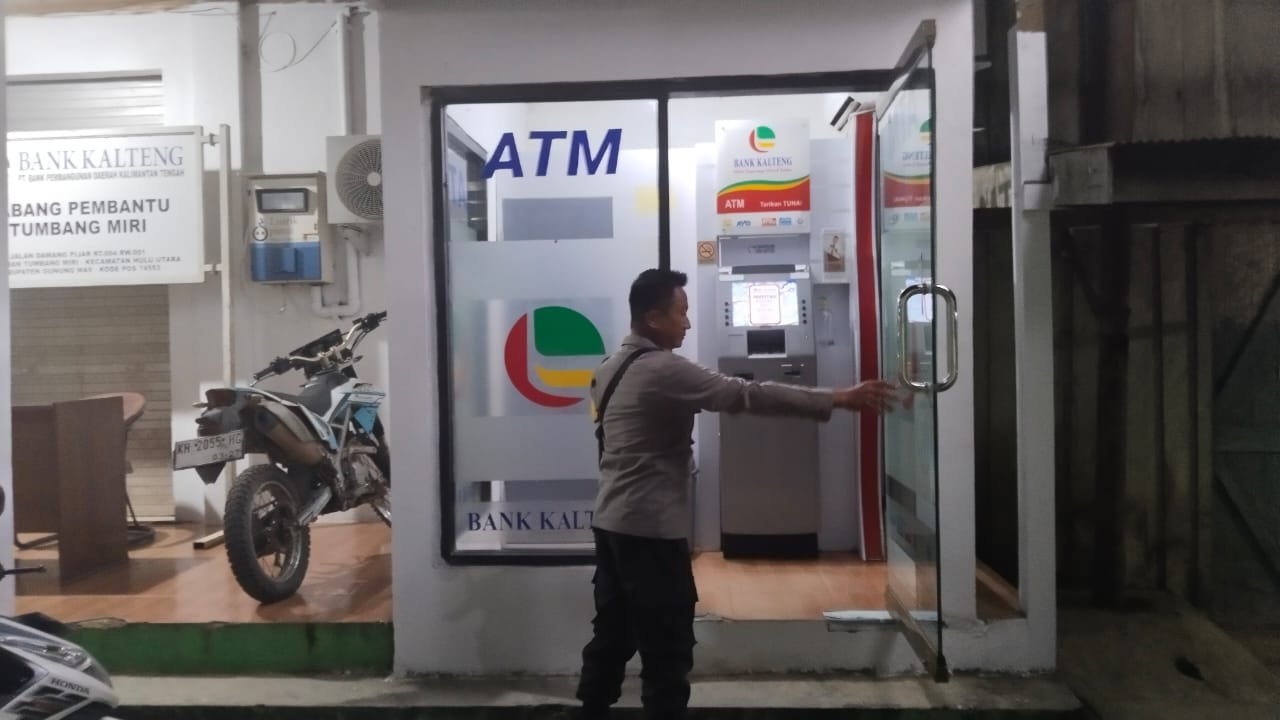 Polsek Kahayan Hulu Utara, Jaga Keamanan dengan Patroli Malam Hari