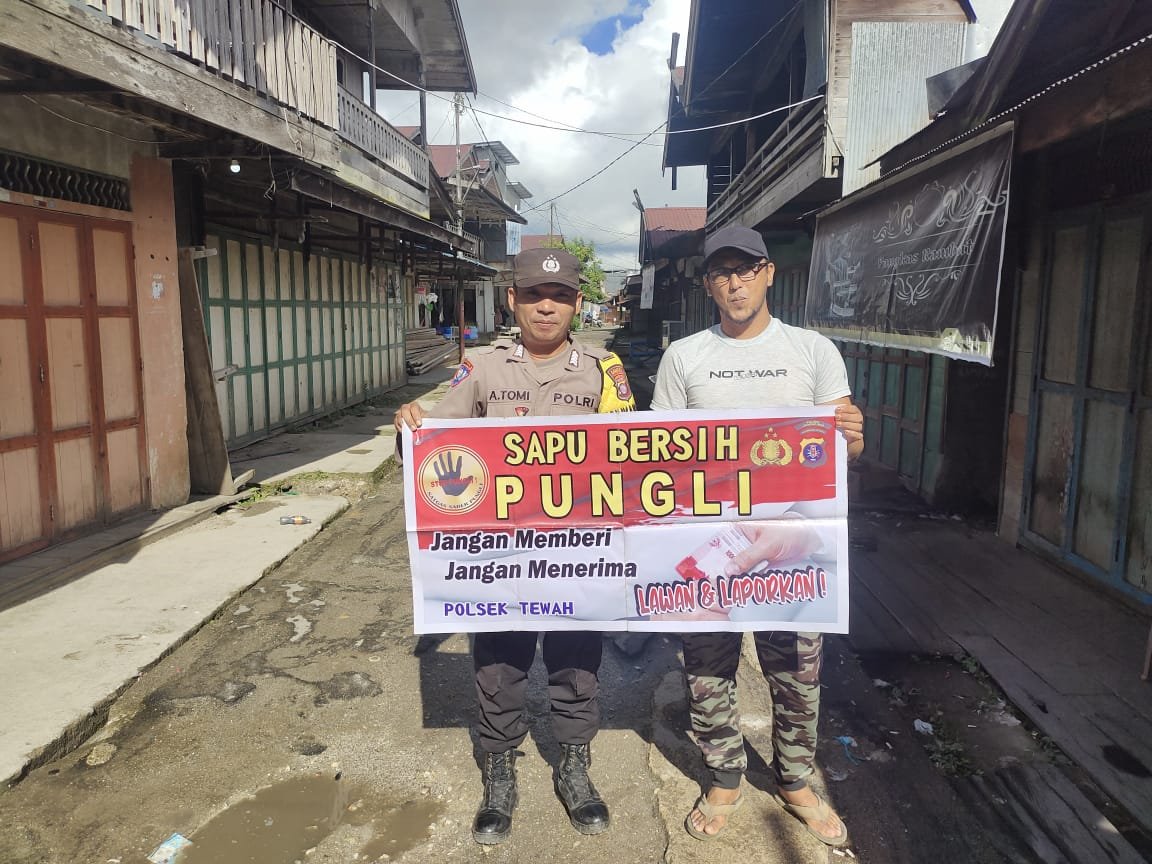 Polsek Tewah Bergerak Aktif Melawan Pungutan Liar yang Merugikan