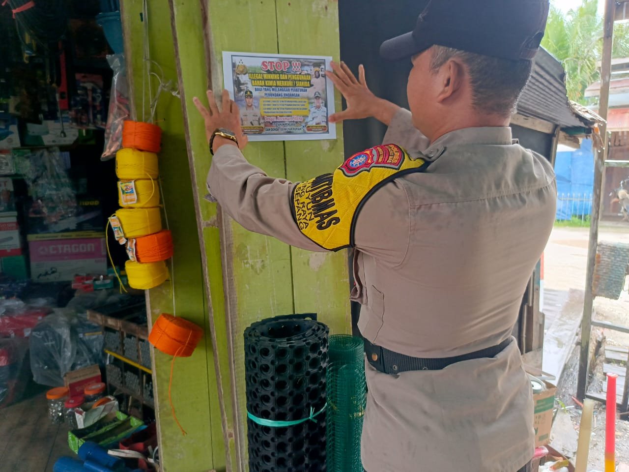 Sosialisasi Bahaya Tambang Ilegal oleh Polsek Sepang: Lindungi Sumber Daya Alam