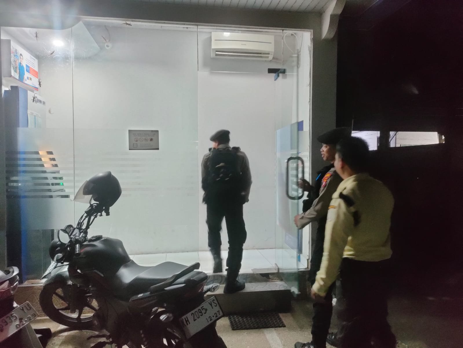 Satsamapta Polres Gunung Mas Rutin Patroli ke Objek Vital untuk Memelihara Keamanan