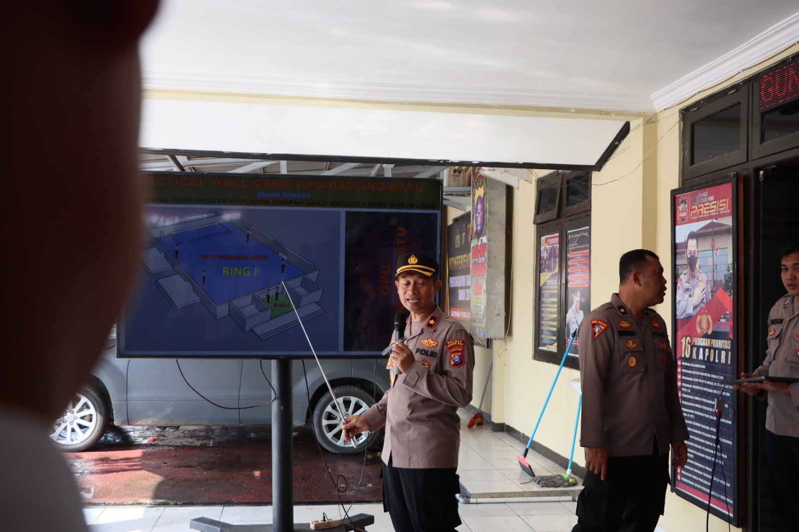 Polres Gunung Mas Gelar TWG Jelang Pelantikan Anggota DPRD, Pastikan Keamanan Terjaga