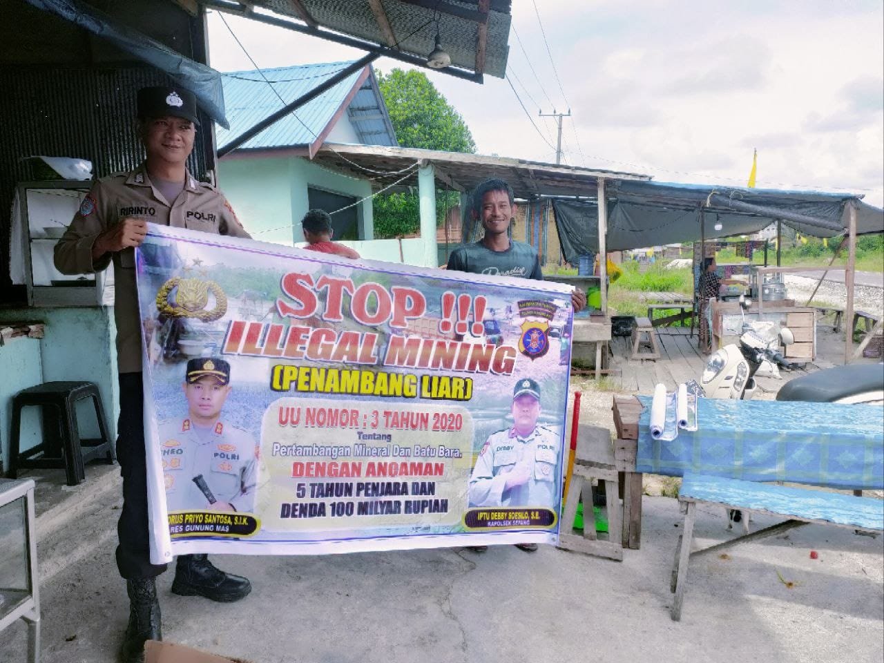 Sosialisasi Bahaya Tambang Ilegal oleh Polsek Sepang: Lindungi Sumber Daya Alam